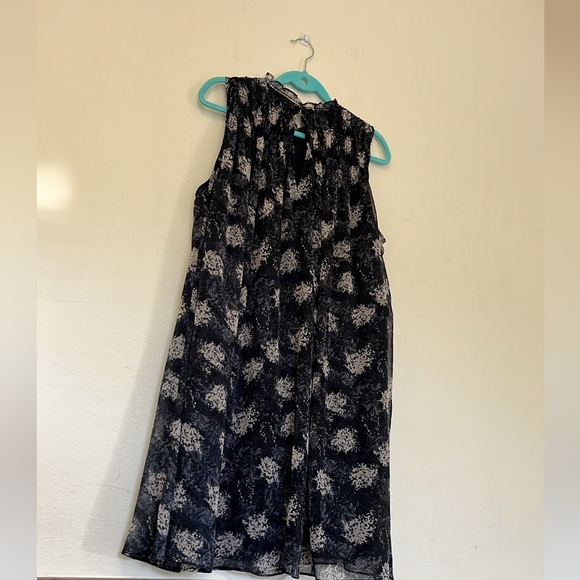 JOLIE BLACK GREY BALTIC PRINT LIGHTWEIGHT WOMENS DRESS SIZE XL - Picture 2 of 8